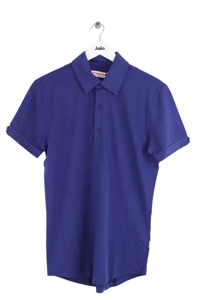 Polo Orlebar Brown Marine en Coton, taille L - Seconde Main