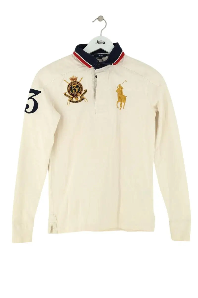 Polo Ralph Lauren Beige en Coton, taille S - Seconde Main