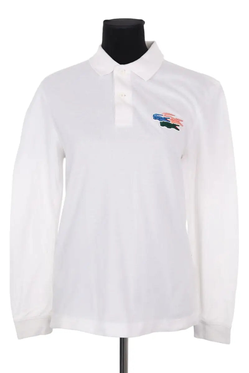 Polo Ralph Lauren Blanc en Coton, taille L - Seconde Main