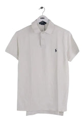 Polo Ralph Lauren Blanc en Coton, taille M - Seconde Main
