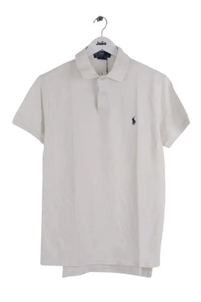 Polo Ralph Lauren Blanc en Coton, taille M - Seconde Main