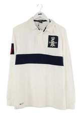 Polo Ralph Lauren Blanc en Coton, taille XL - Seconde Main