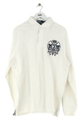 Polo Ralph Lauren Blanc en Coton, taille XL - Seconde Main