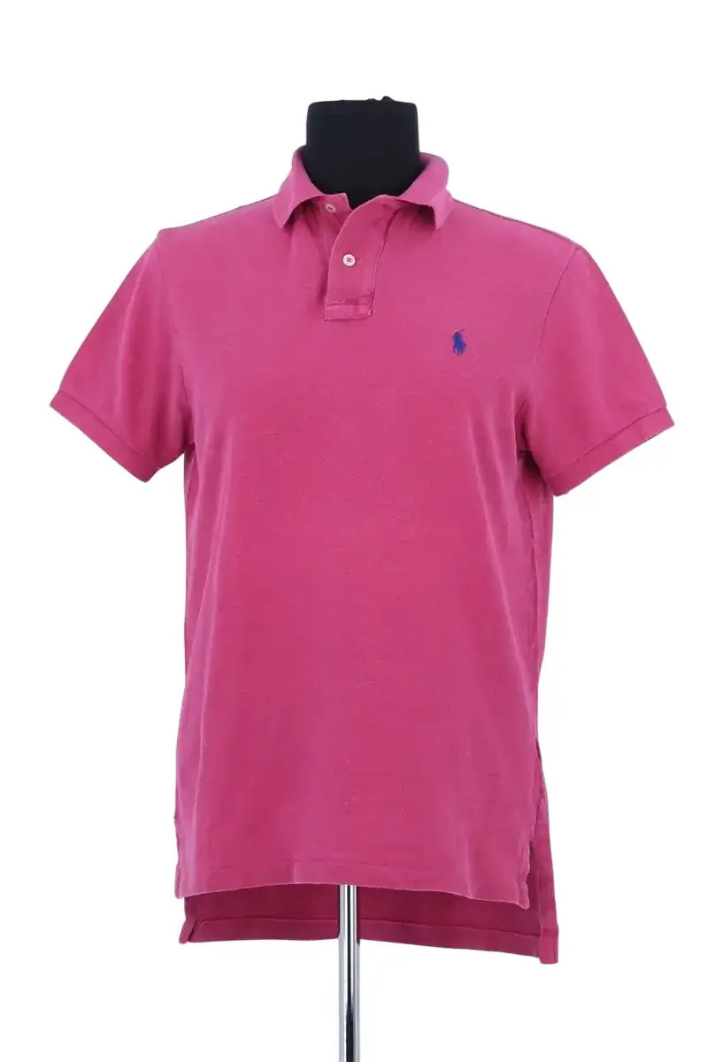 Polo Ralph Lauren Rose en Coton, taille S - Seconde Main