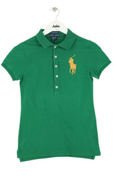 Polo Ralph Lauren Vert en Coton, taille XS - Seconde Main