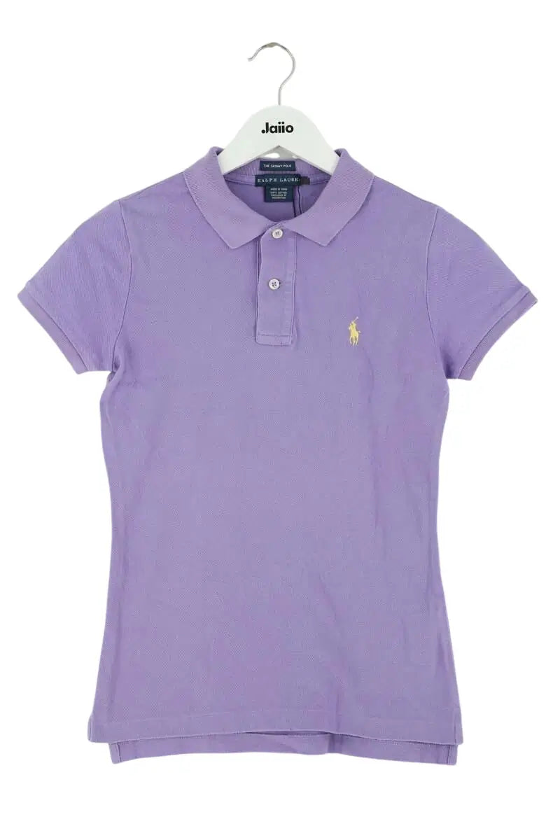 Polo Ralph Lauren Violet en Coton, taille S - Seconde Main