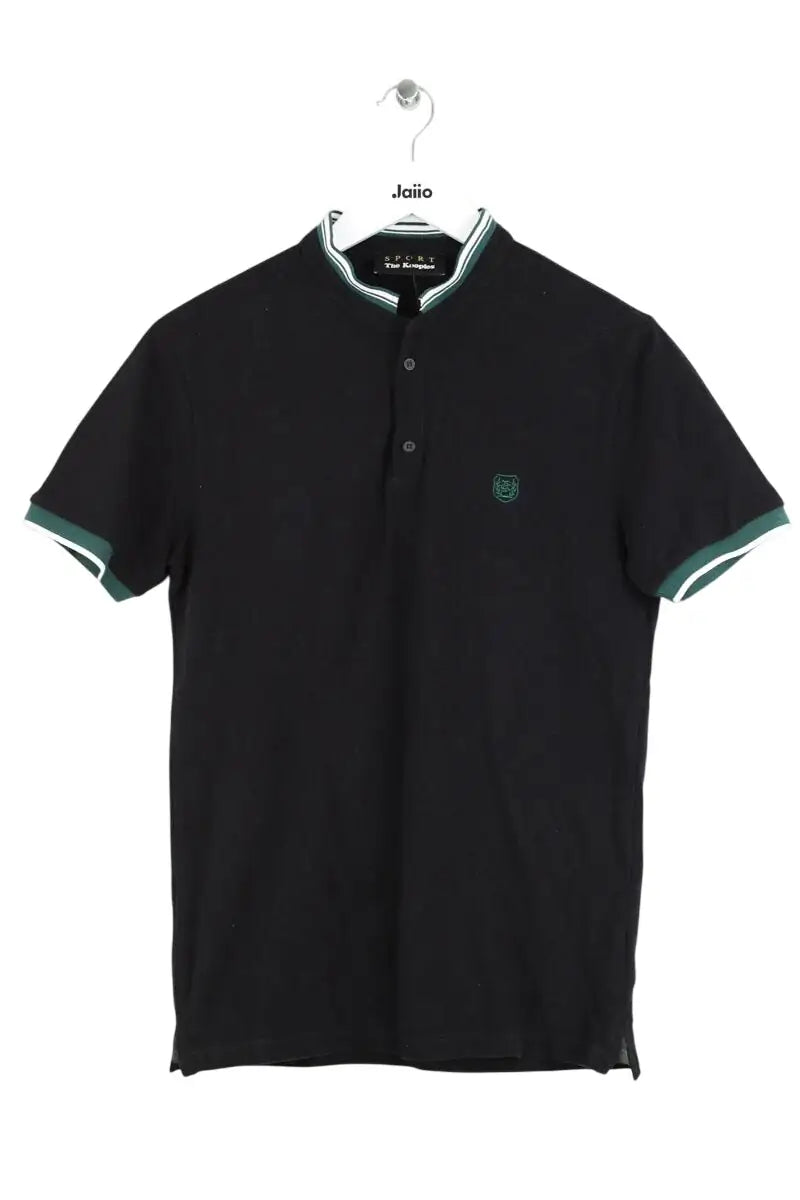 Polo The Kooples Noir en Coton, taille S - Seconde Main