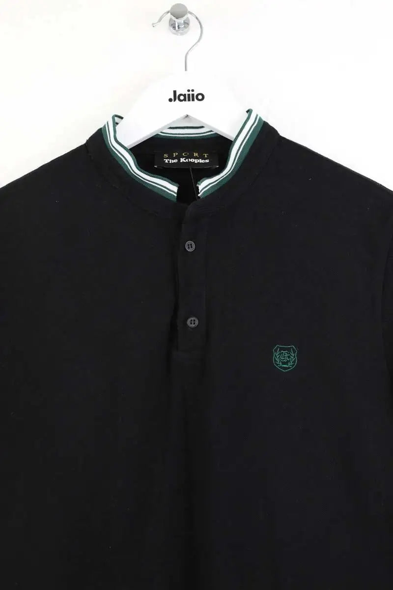 Polo The Kooples Noir en Coton