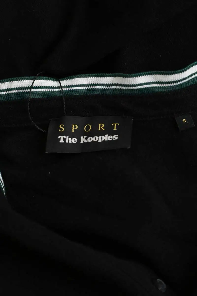 Polo The Kooples Noir en Coton