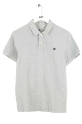 Polo Timberland Gris en Coton, taille M - Seconde Main