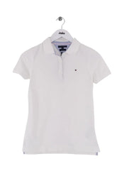 Polo Tommy Hilfiger Blanc en Coton, taille XS - Seconde Main
