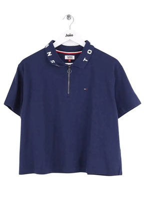 Polo Tommy Hilfiger Marine en Coton, taille L - Seconde Main