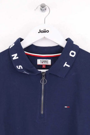 Polo Tommy Hilfiger Marine en Coton