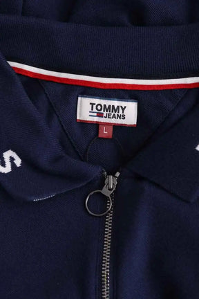 Polo Tommy Hilfiger Marine en Coton