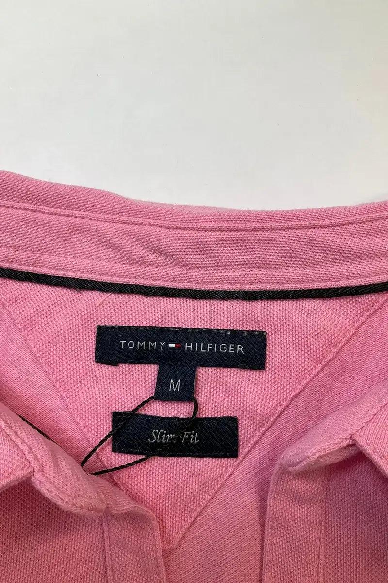 Polo Tommy Hilfiger Rose en Coton