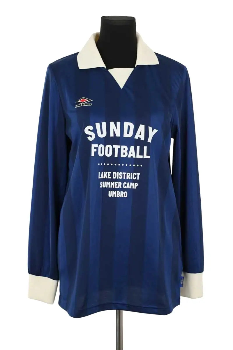 Polo Umbro Bleu en Polyester, taille S - Seconde Main
