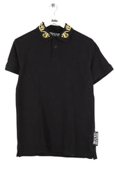 Polo Versace Noir en Coton, taille XXL - Seconde Main