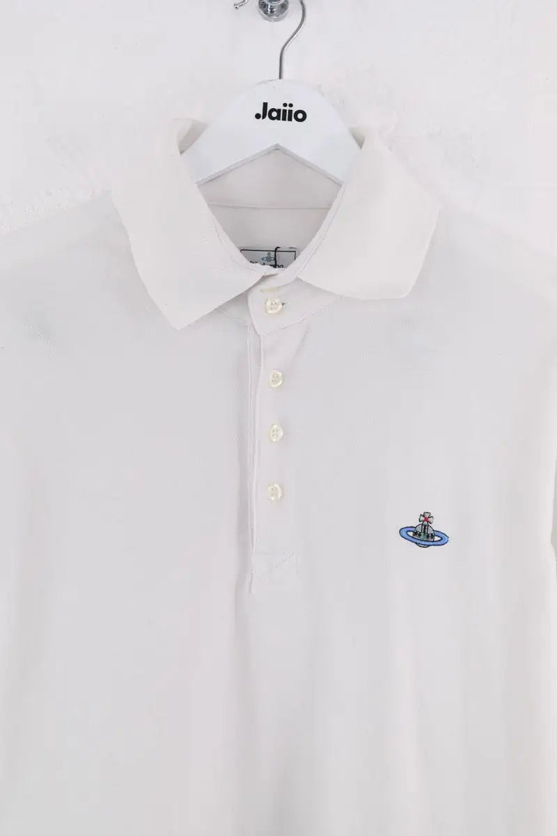 Polo Vivienne Westwood Blanc en Coton