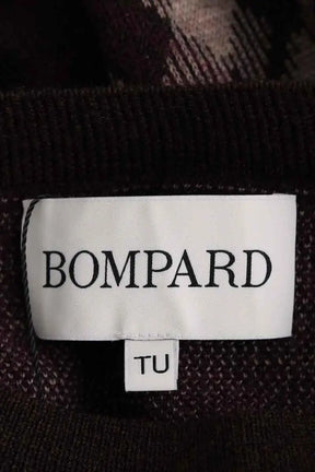 Poncho Eric Bompard Marron en Laine