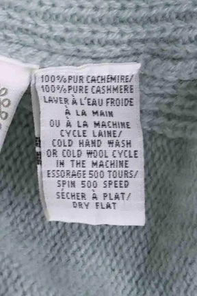 Poncho Eric Bompard Vert en Cachemire