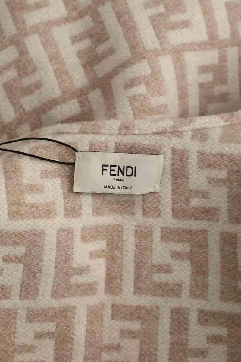 Poncho Fendi Beige en Laine