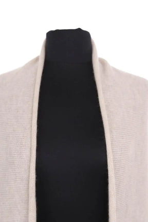 Poncho Kujten Beige en Cachemire