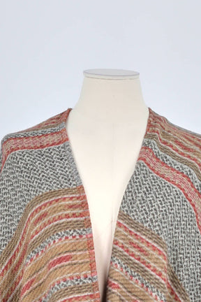 Poncho Mes Demoiselles Marron en Viscose
