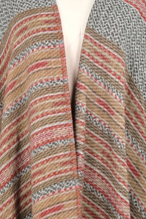 Poncho Mes Demoiselles Marron en Viscose