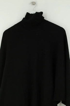 Poncho Michael Kors Noir en Laine