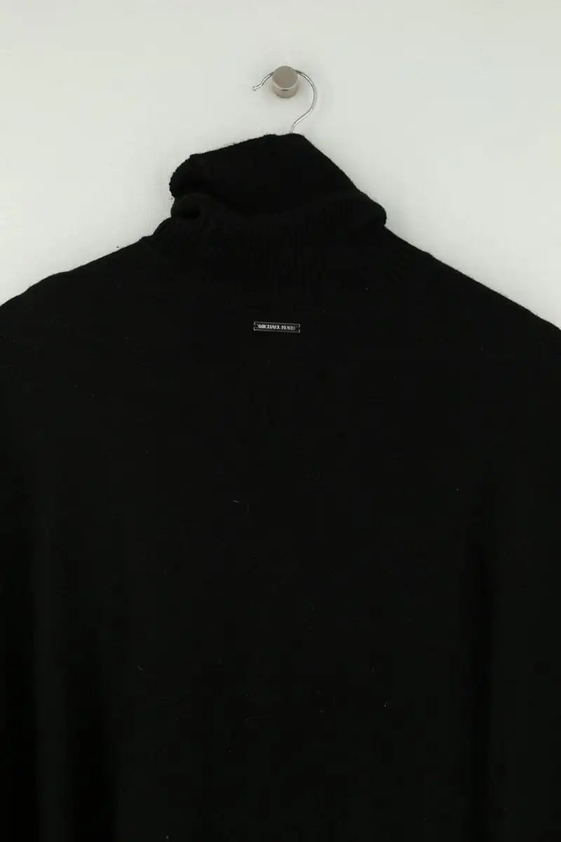 Poncho Michael Kors Noir en Laine