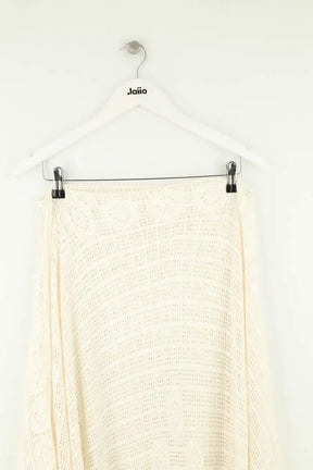 Poncho Pinko Blanc en Viscose