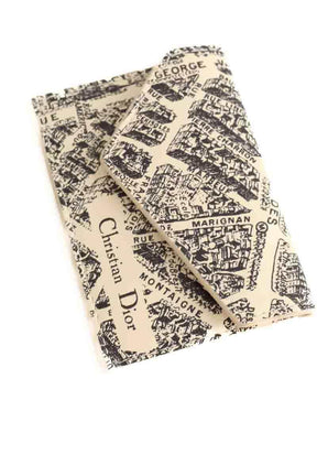 Porte-carte Dior Beige en Cuir