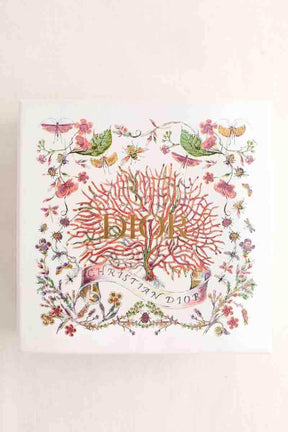 Porte-carte Dior Caro Blanc en Cuir