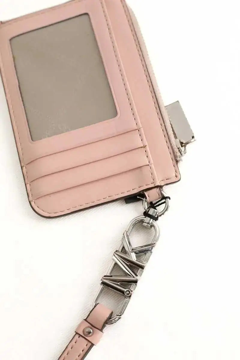Porte-carte Michael Kors Rose en Cuir
