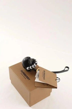 Porte-clé Burberry Noir en Cuir