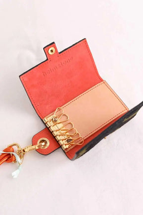 Porte-clé Heimstone Camouflage manda porte clef clapet Marron en Tissu