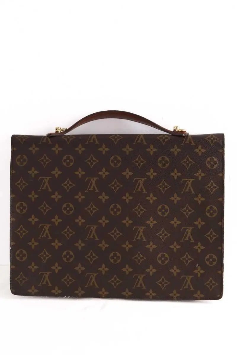Porte document  Louis Vuitton Noir en Cuir