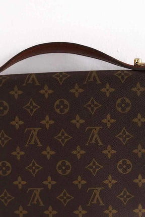 Porte document  Louis Vuitton Noir en Cuir