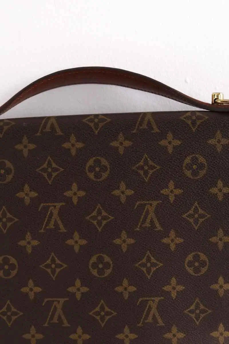 Porte document  Louis Vuitton Noir en Cuir