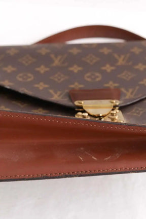Porte document  Louis Vuitton Noir en Cuir