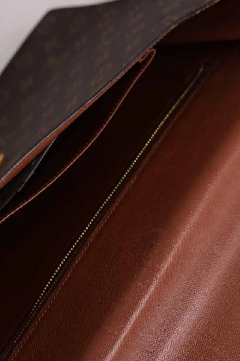 Porte document  Louis Vuitton Noir en Cuir
