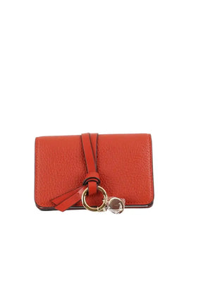 Porte-monnaie Chloé Rouge en Cuir - Seconde Main