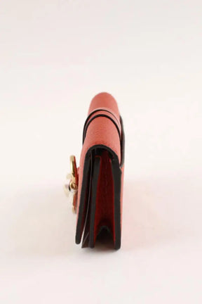 Porte-monnaie Chloé Rouge en Cuir