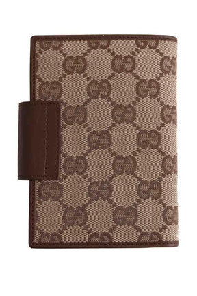 Porte-monnaie Gucci Beige en Cuir