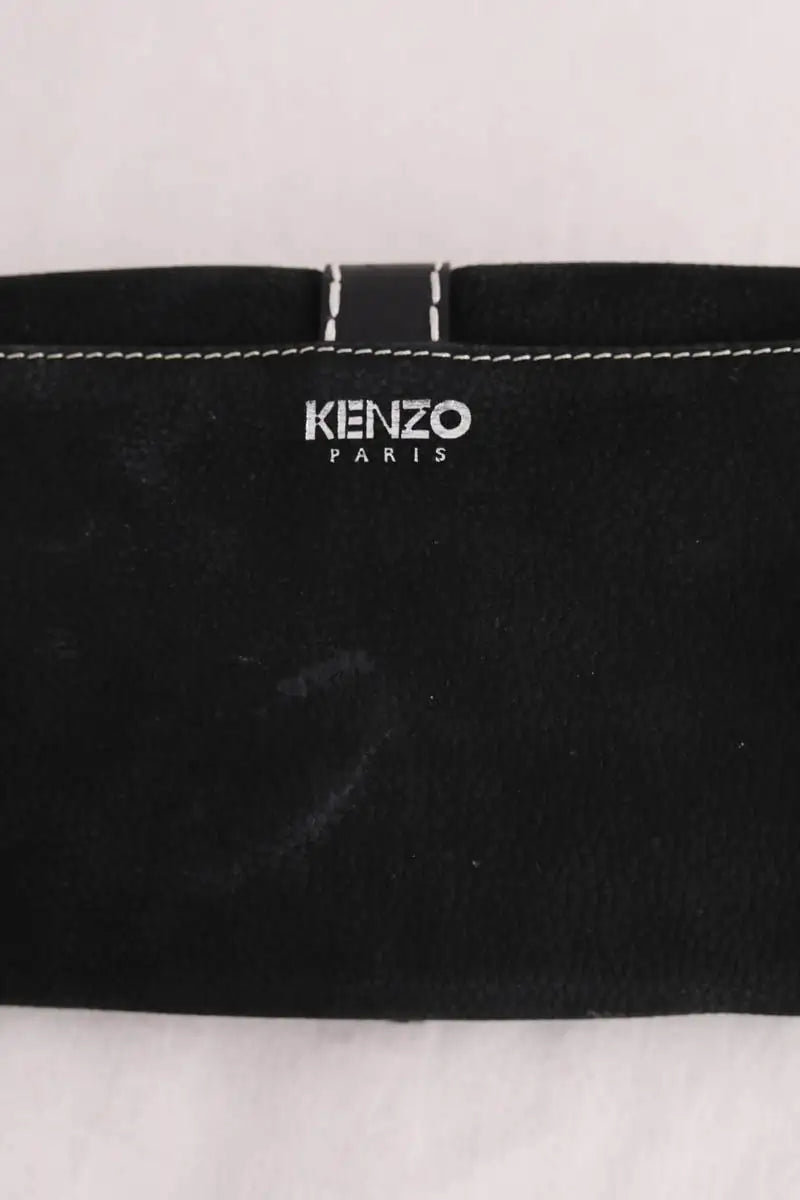 Porte-monnaie Kenzo Noir en Cuir