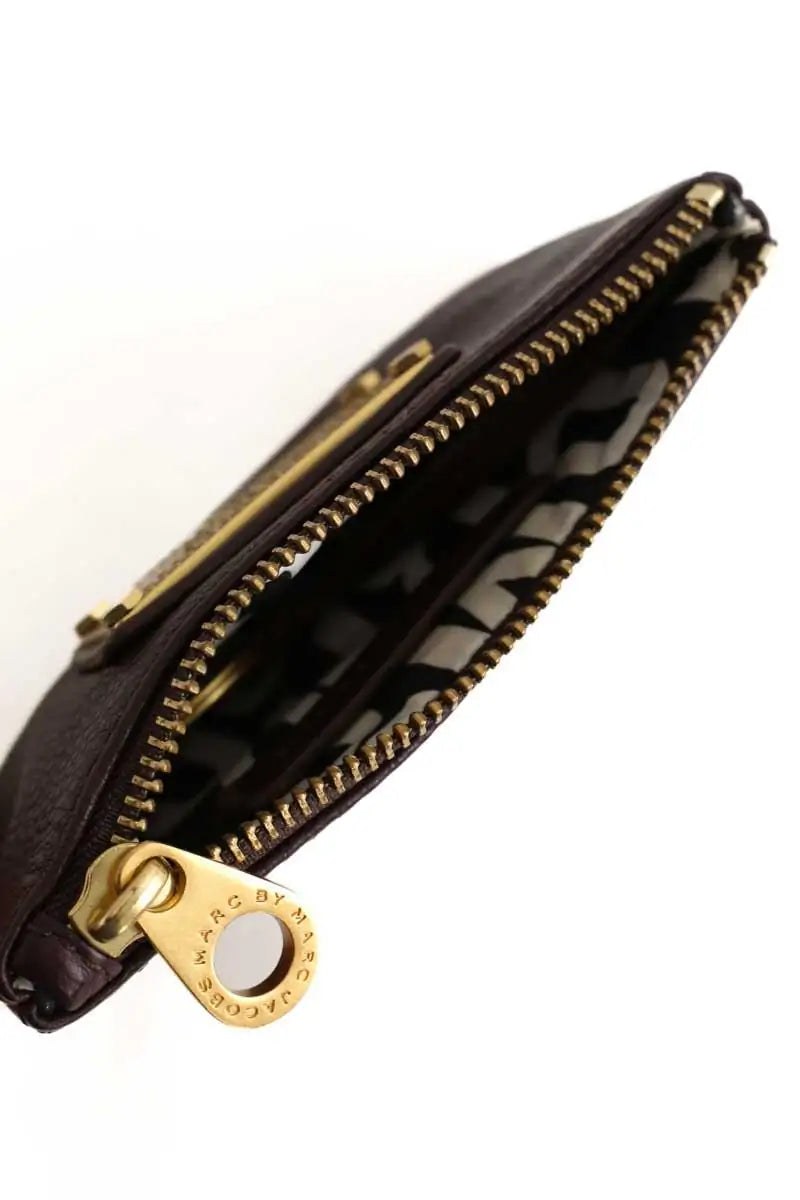 Porte-monnaie Marc By Marc Jacobs Marron en Cuir
