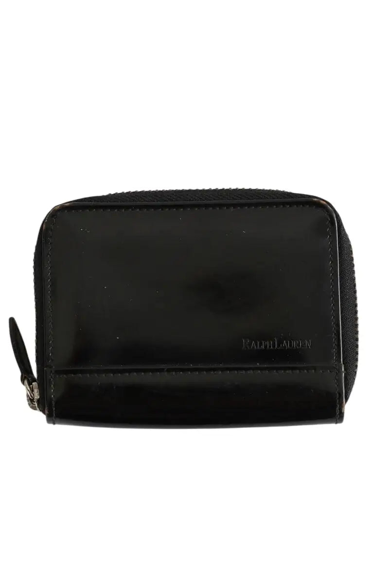 Porte-monnaie Ralph Lauren Noir en Cuir - Seconde Main