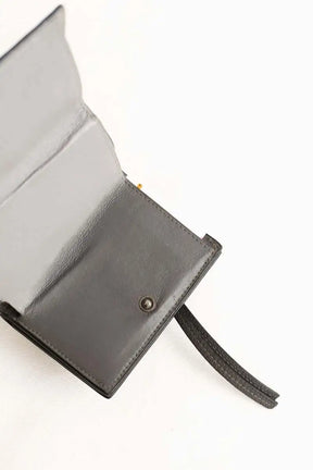 Portefeuille Balenciaga Gris en Cuir