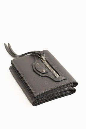 Portefeuille Balenciaga Gris en Cuir