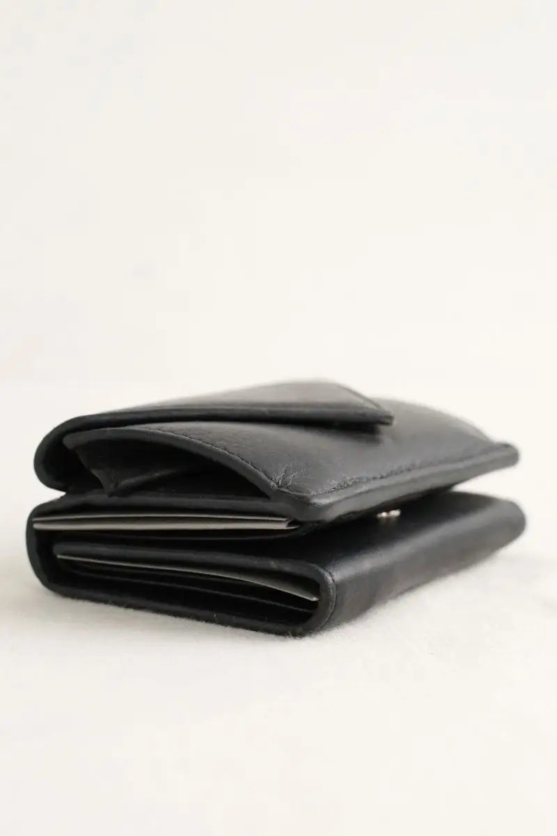 Portefeuille Balenciaga Noir en Cuir